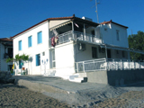 Blick vom Strand