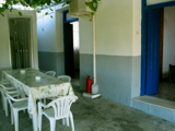 Terrasse Laube